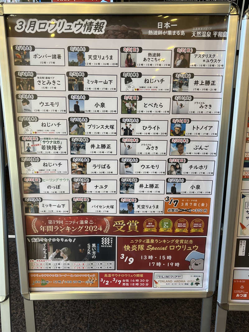 じり〜た🐕さんの天然温泉 平和島のサ活写真