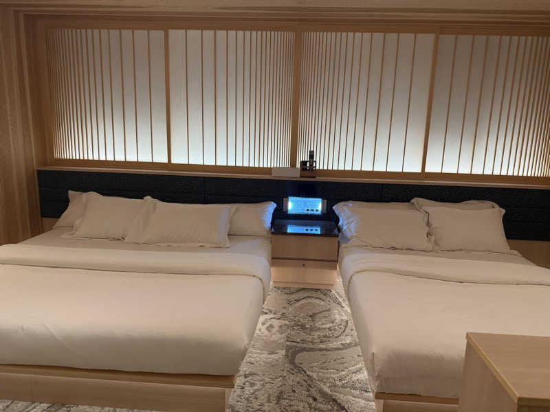 松島さんの時のホテルのサ活写真