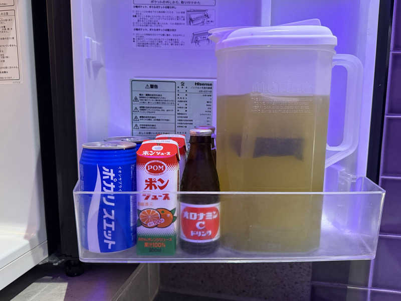 松島さんの時のホテルのサ活写真