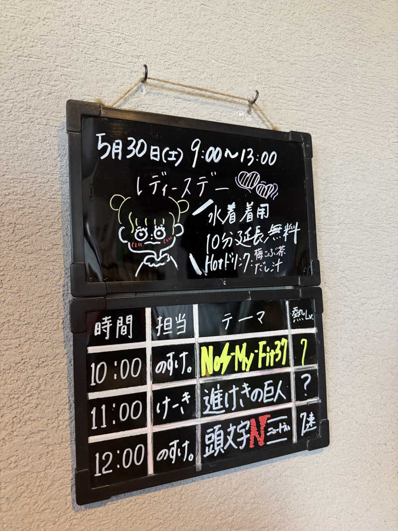さとぅーさんの毎日サウナ 前橋本店のサ活写真