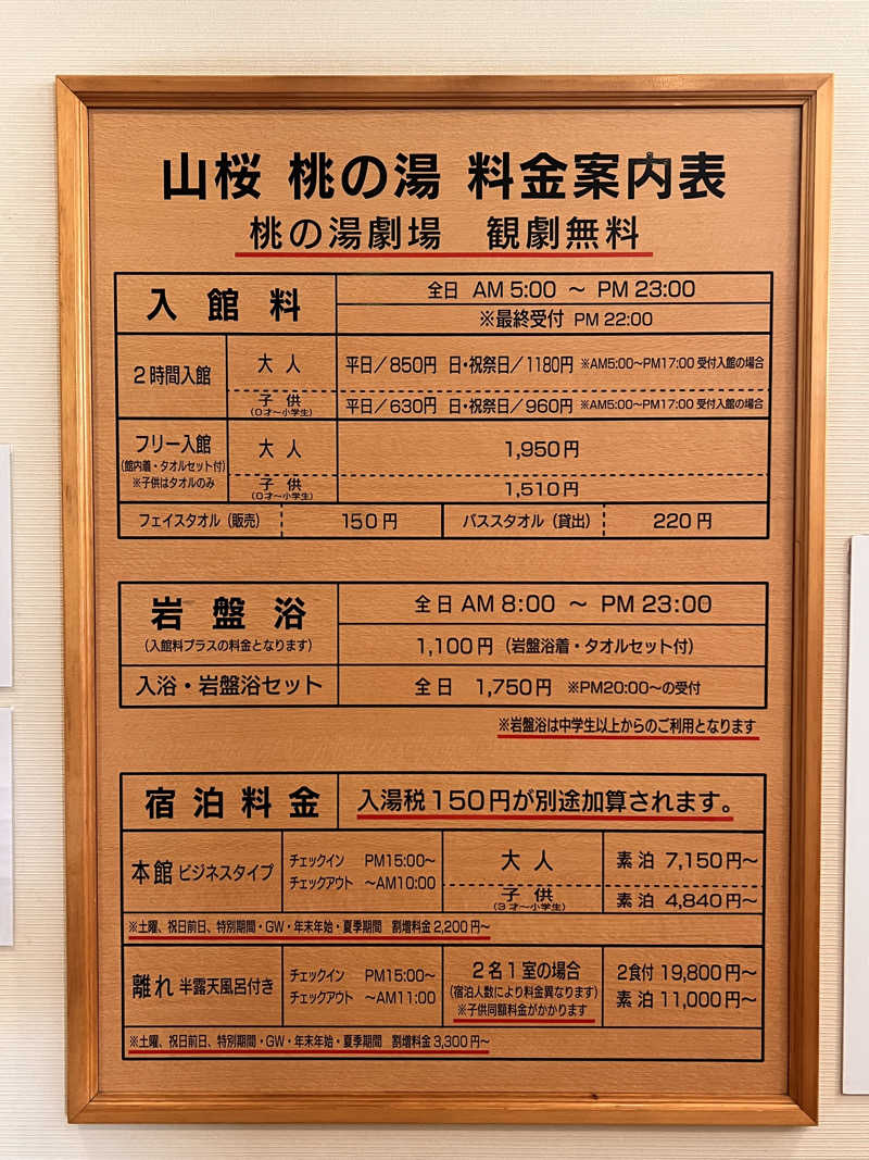 ﾋｱさんの一関温泉 山桜桃の湯のサ活写真