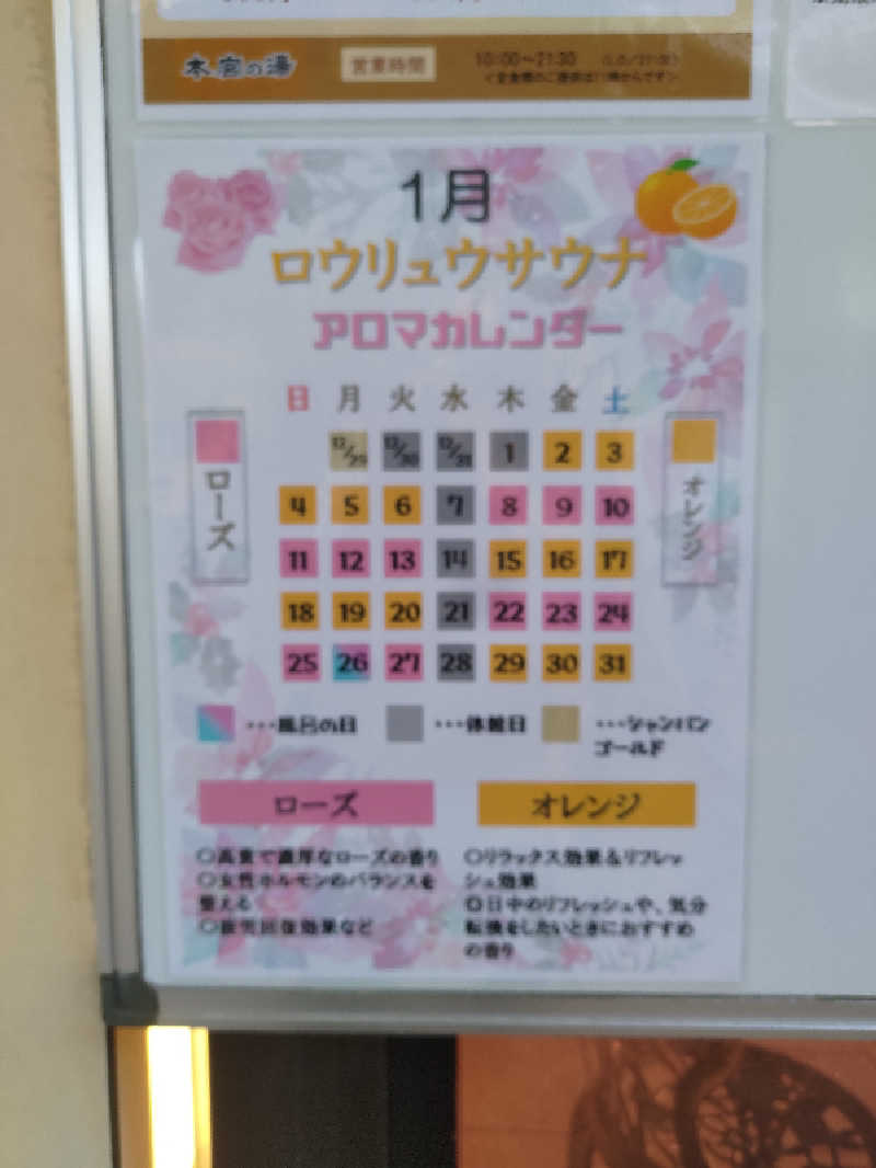 おーくさんの天然温泉 本宮の湯のサ活写真