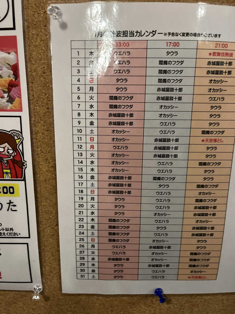 よしくん⭐️さんの天然温泉おとぎの杜のサ活写真