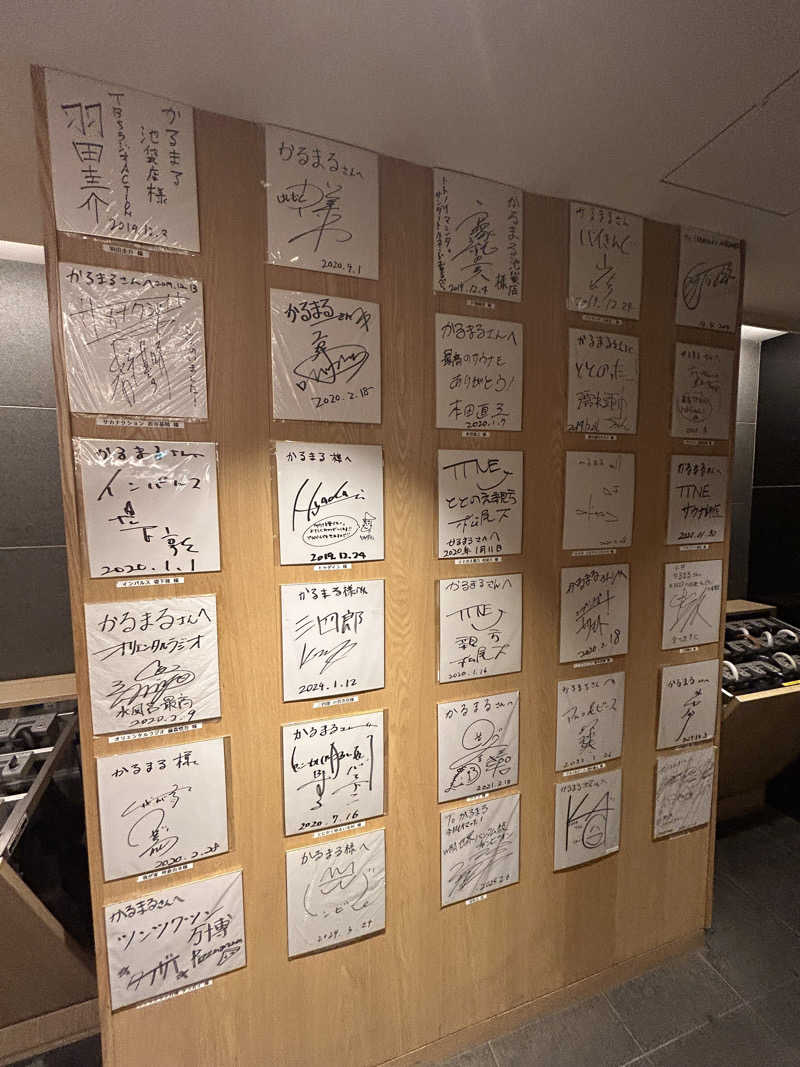 鳩三郎🐦さんのサウナ&ホテル かるまる池袋のサ活写真