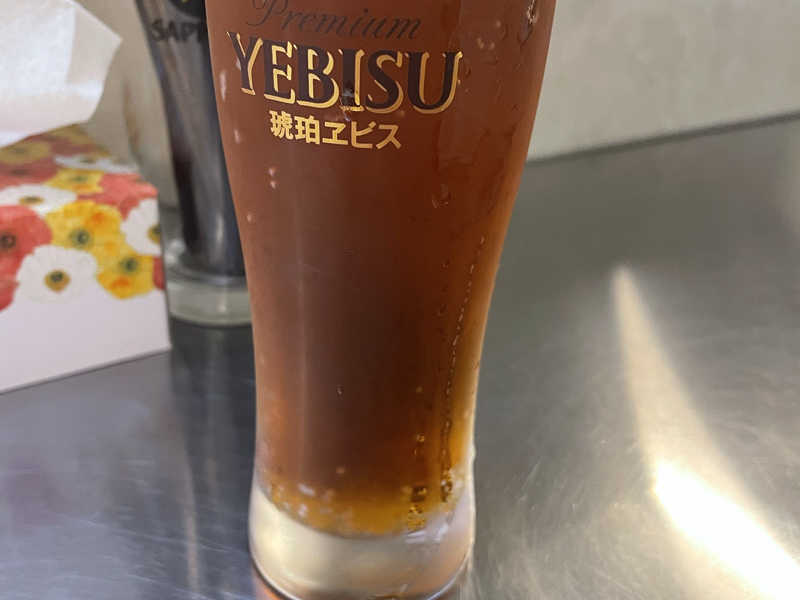 生ビール　琥珀エビス