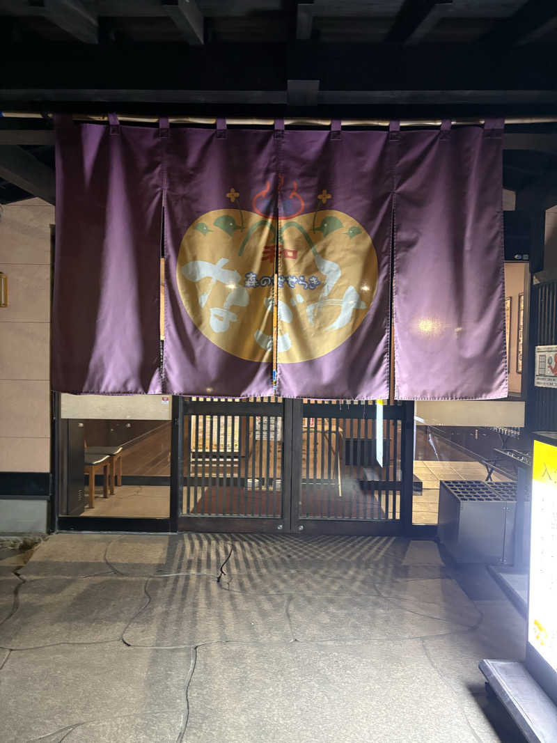 ぱぴぷぺぽさんの天然温泉 森のせせらぎ なごみのサ活写真