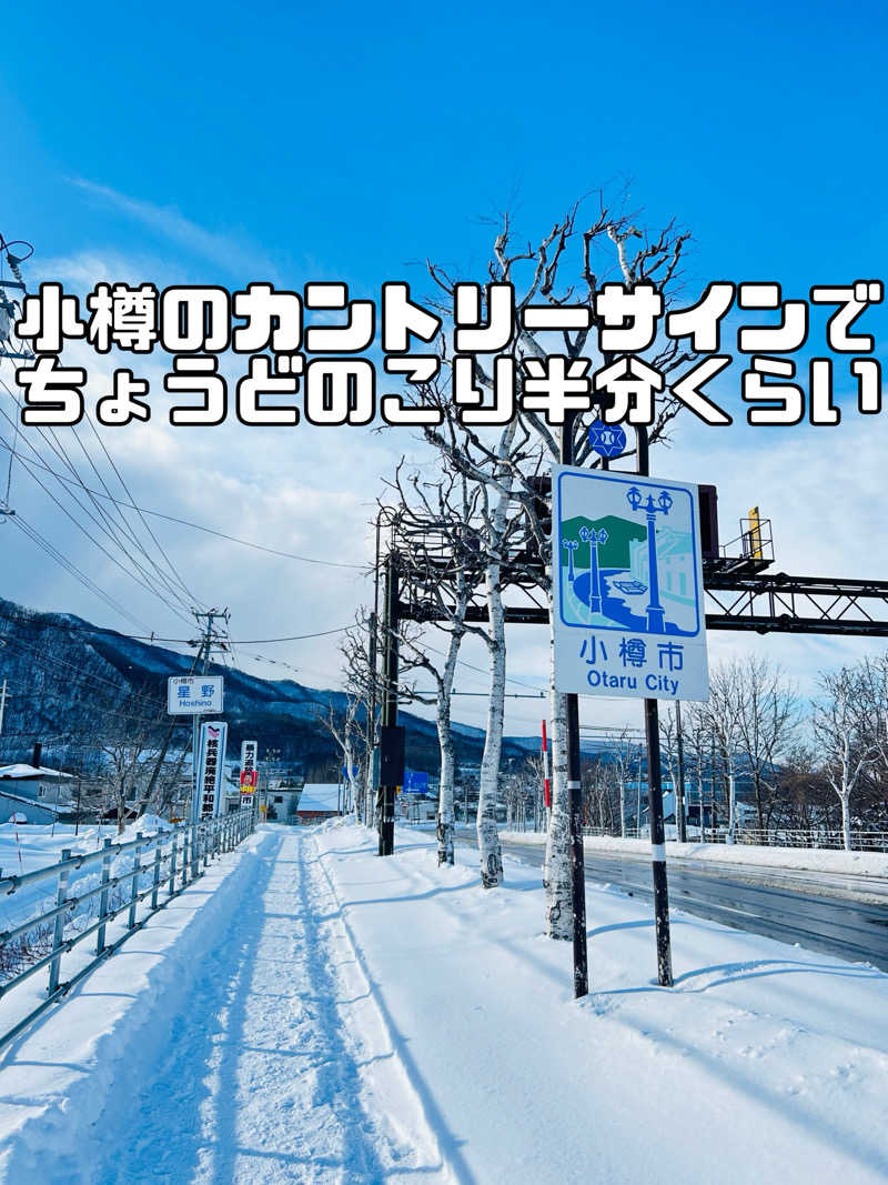 水冷人間（ベテラン風味）さんの小樽温泉 オスパのサ活写真