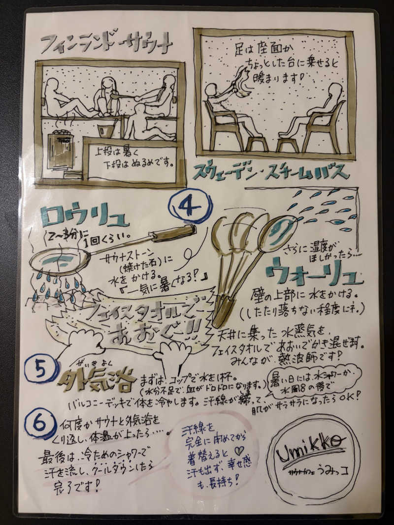 sauna.hakamataさんのサウナカフェumikkoのサ活写真