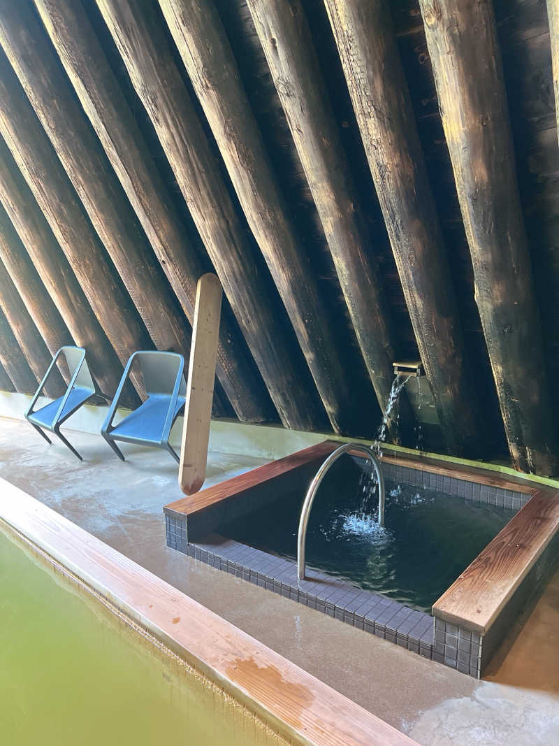 m **さんの知内温泉のサ活写真