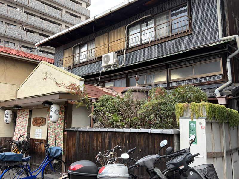 黒柳徹雄さんの西院旭湯のサ活写真