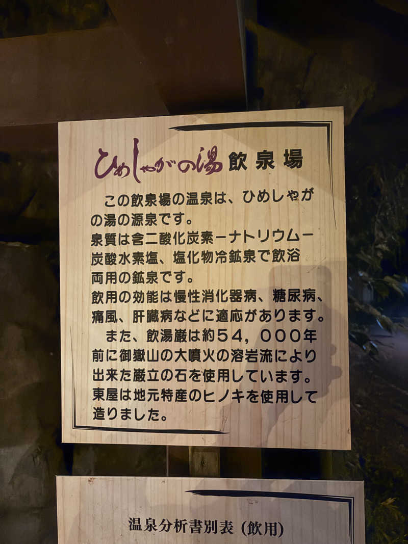 Niaさんの巌立峡 ひめしゃがの湯のサ活写真