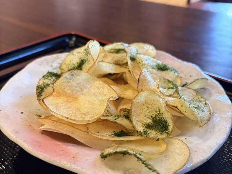 島田産じゃがいもの揚げたてポテチ
