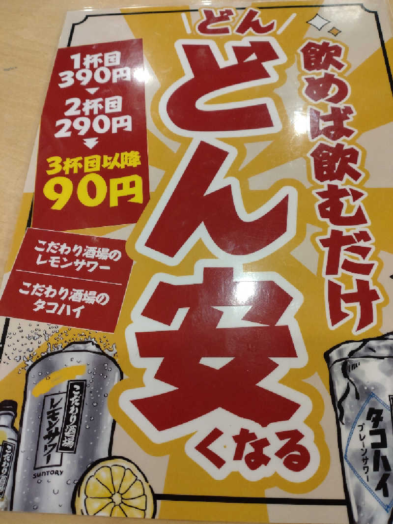 gon3715さんの天然温泉 延羽の湯 鶴橋店のサ活写真