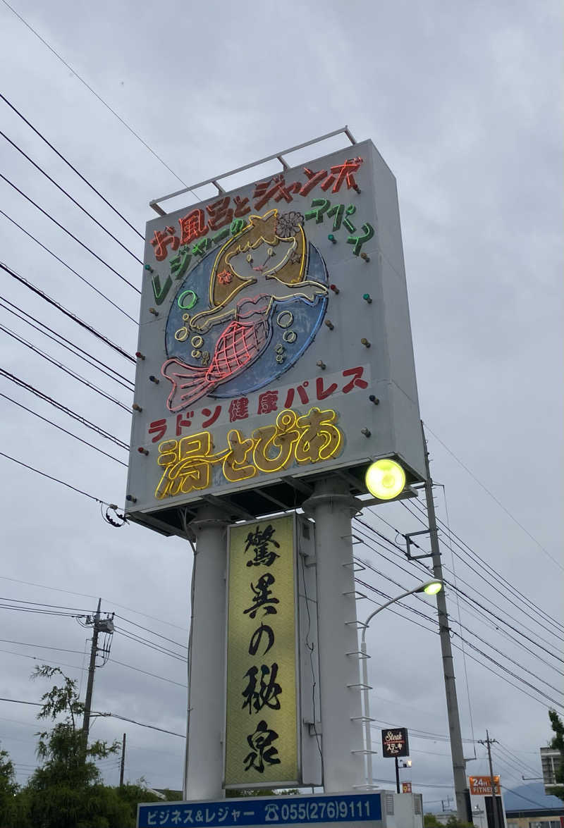 ひげダルマ夫人さんの竜王ラドン温泉のサ活写真