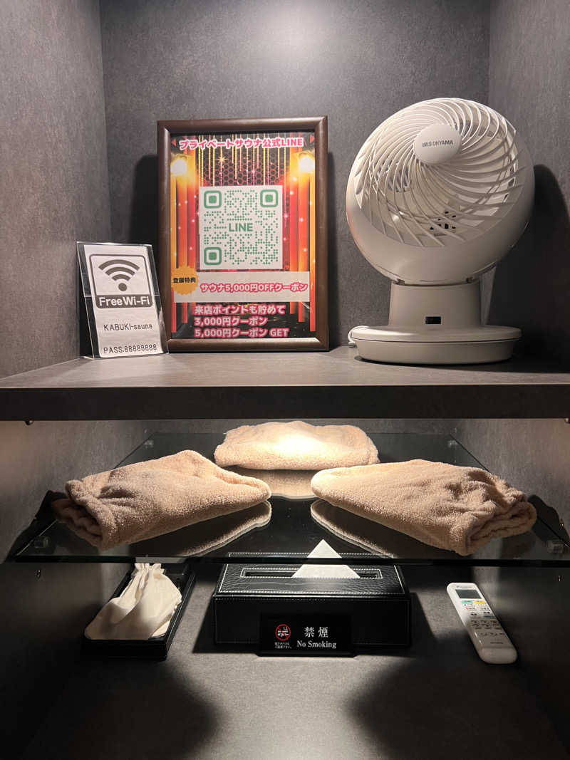 よしのさんのHOTEL KABUKIのサ活写真
