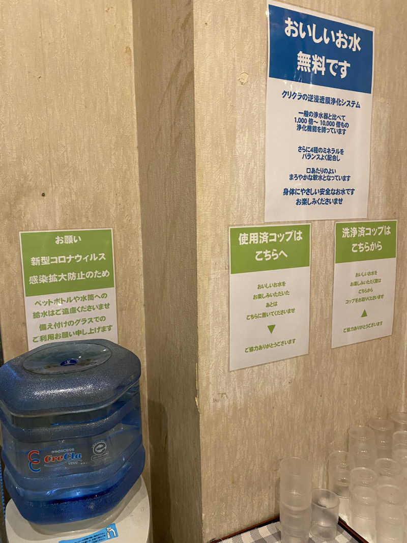 サウナ道さんの船橋グランドサウナ&カプセルホテルのサ活写真