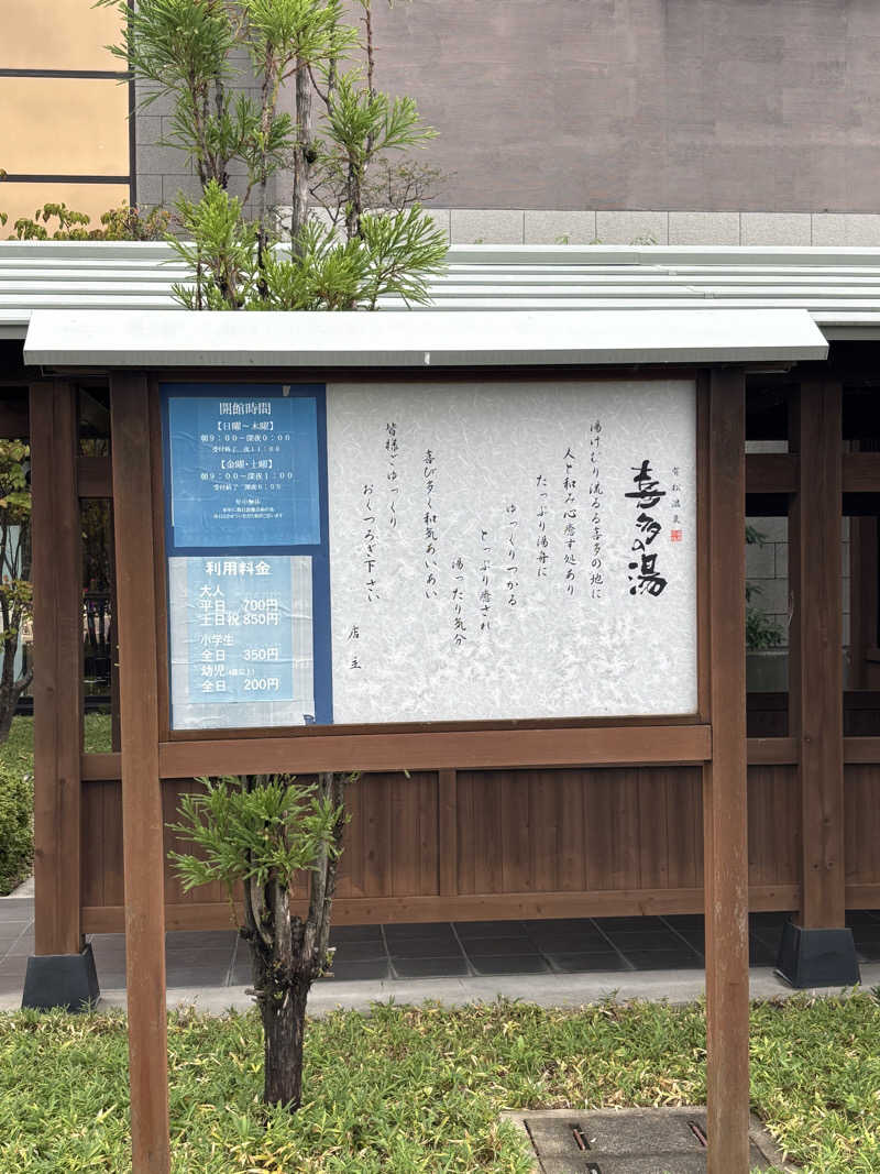 まっさんさんの有松温泉 喜多の湯のサ活写真