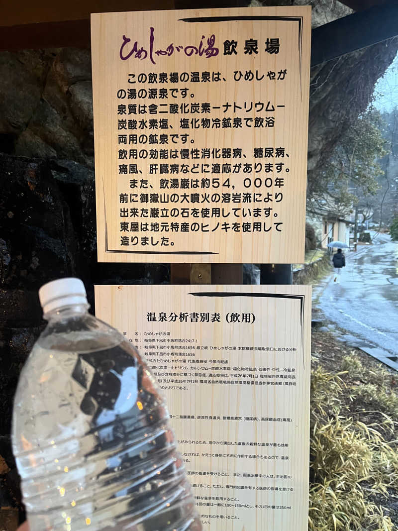 MU🔰さんの巌立峡 ひめしゃがの湯のサ活写真