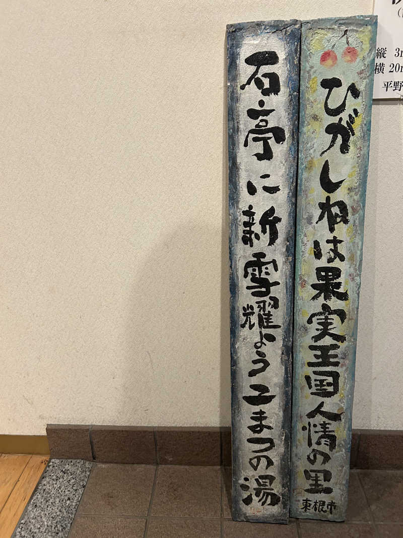 水風呂のことしか考えてないさんのこまつの湯 (石亭小松)のサ活写真