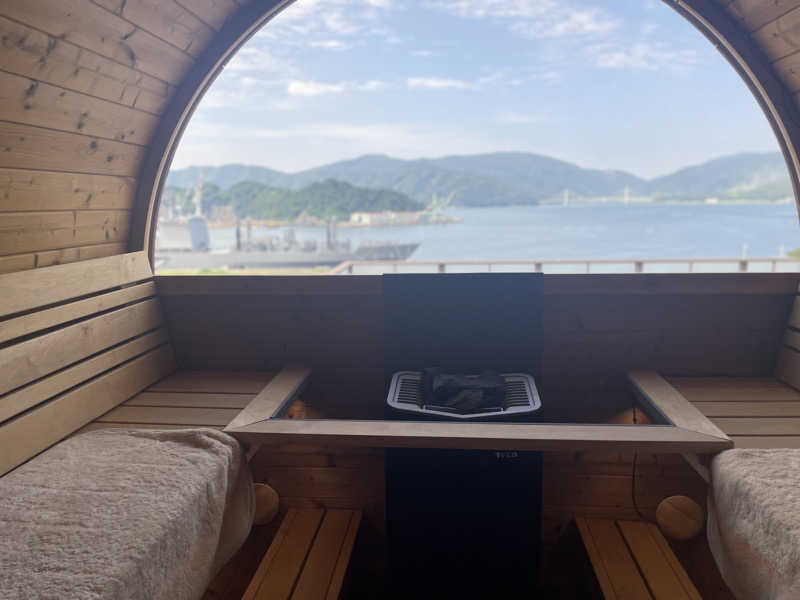 Hさんの海の見える絶景サウナのサ活写真