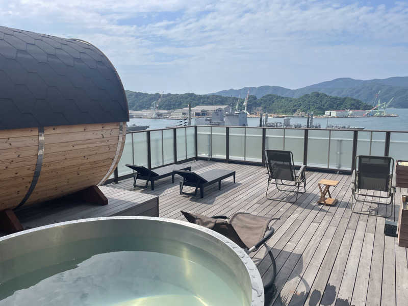 Hさんの海の見える絶景サウナのサ活写真