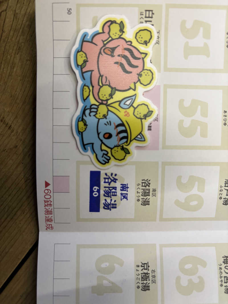 福ちゃんさんの洛陽湯のサ活写真