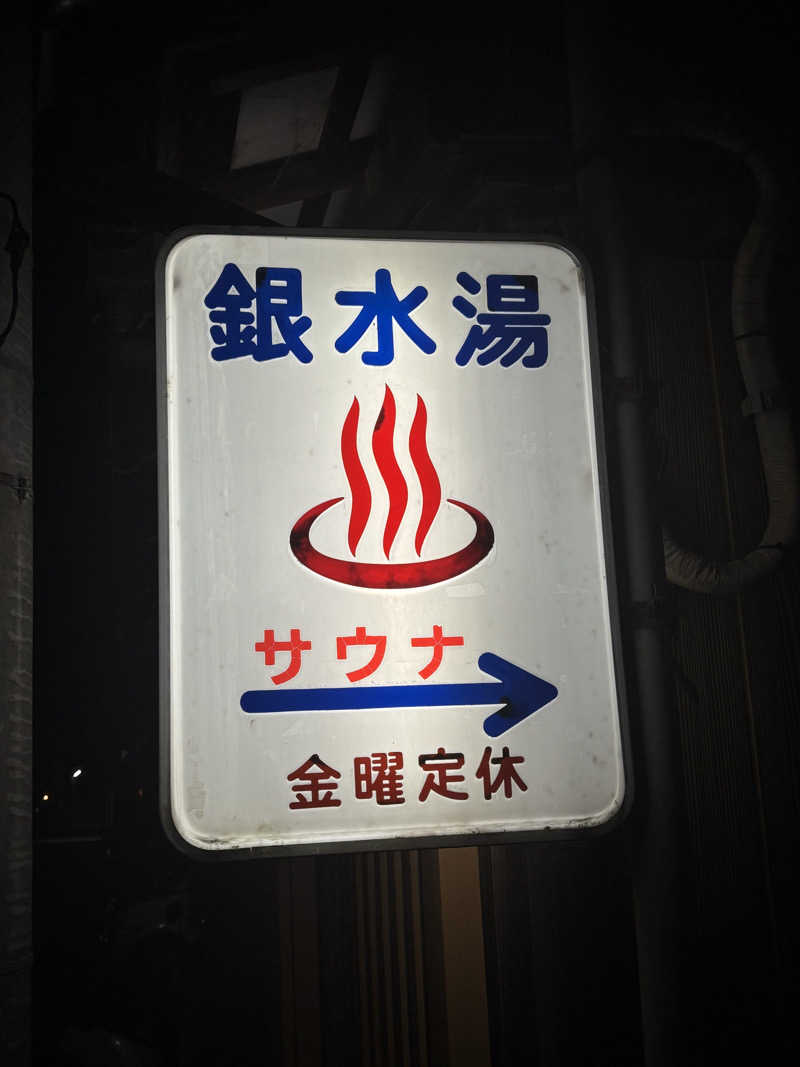 福ちゃんさんの銀水湯のサ活写真