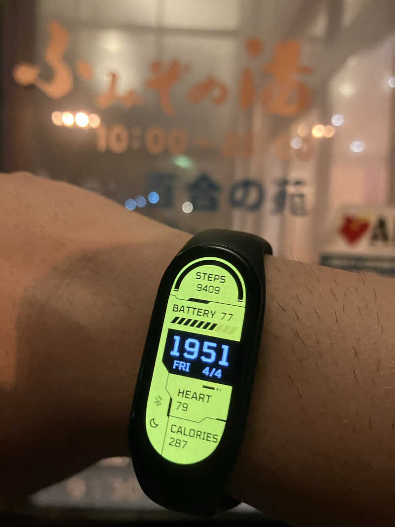 401さんの天然温泉 ふみぞの湯のサ活写真