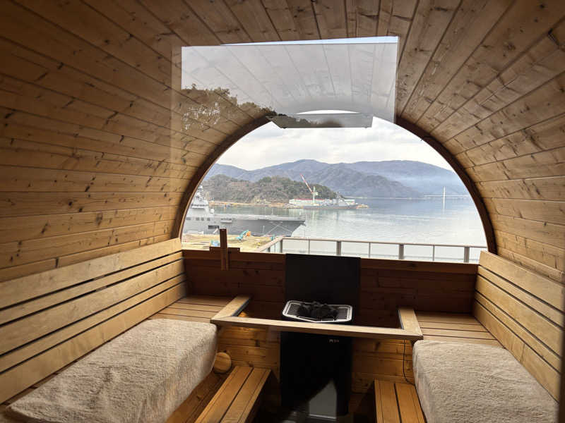 ゆうさんの海の見える絶景サウナのサ活写真