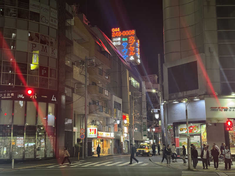 もじゃおさんのカプセル&サウナ 川崎ビッグのサ活写真