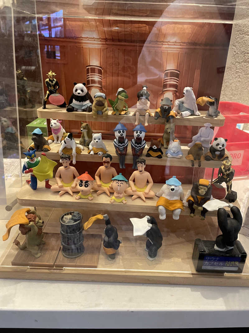 かにげさんの湘南RESORT SPA 竜泉寺の湯 湘南茅ヶ崎店のサ活写真