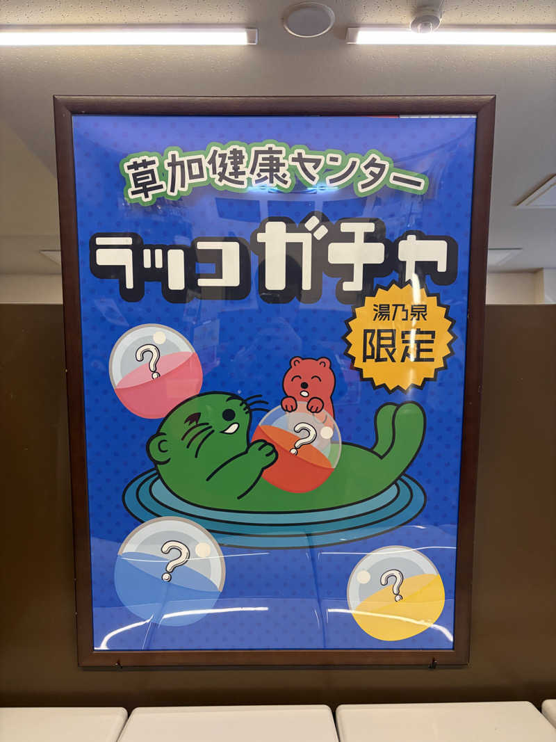 おかにいさんの湯乃泉 草加健康センターのサ活写真