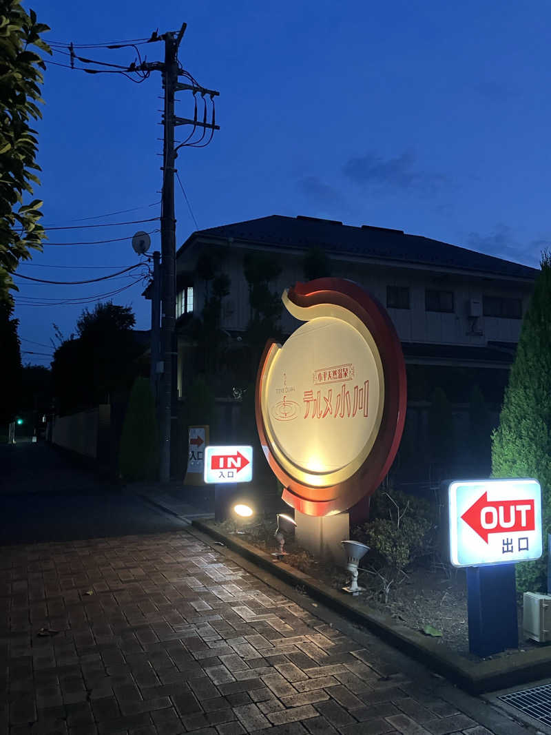 326さんの小平天然温泉テルメ小川のサ活写真