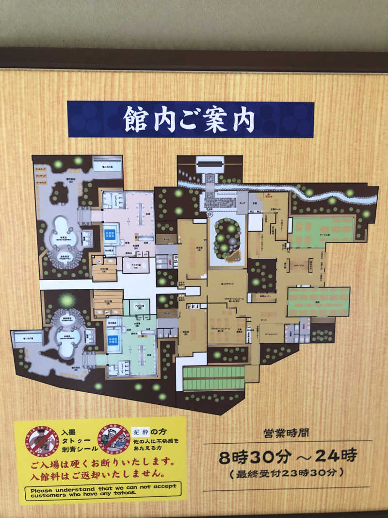 ナナメさんの栃木温泉 湯楽の里のサ活写真