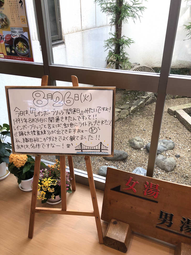 ナナメさんの前橋やすらぎの湯のサ活写真