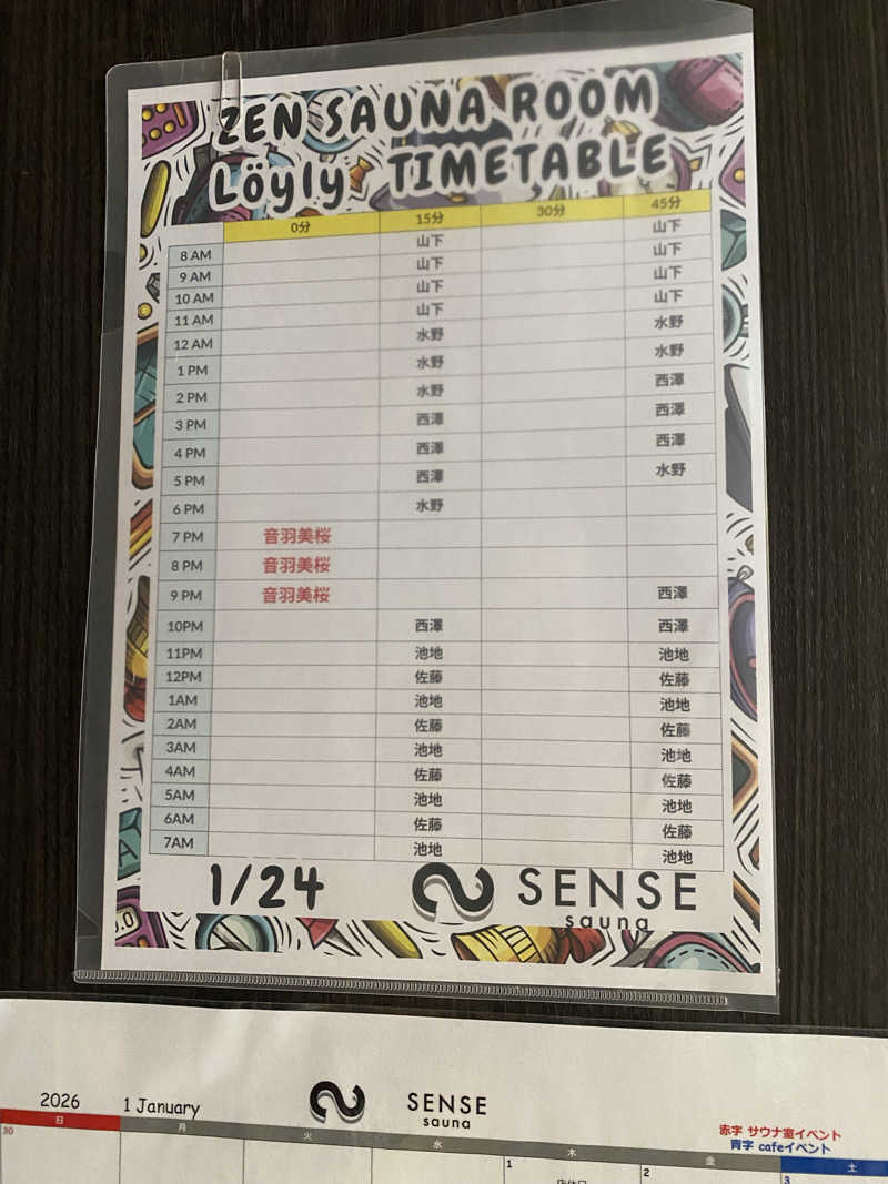 TAOさんのSENSE saunaのサ活写真