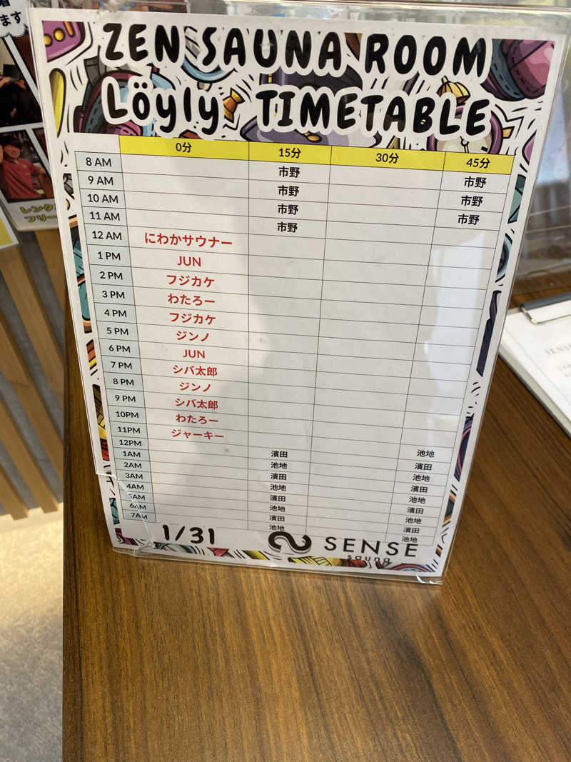 TAOさんのSENSE saunaのサ活写真