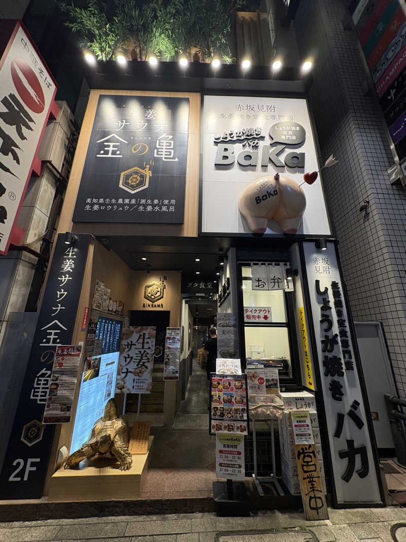 仙台蒸男1993さんの生姜サウナ 金の亀のサ活写真