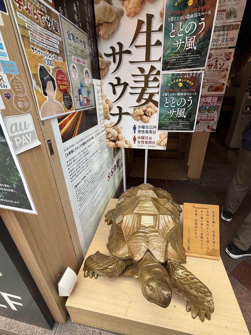 Hirominさんの生姜サウナ 金の亀のサ活写真