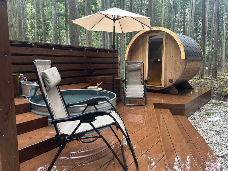 いとしょさんのリバートリップオートキャンプ場のサ活写真