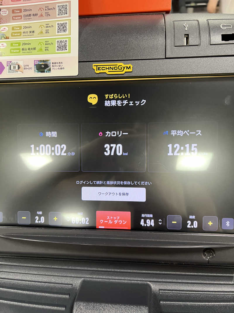 サウナライダーさんのフィットネスクラブティップネス 蒲田のサ活写真