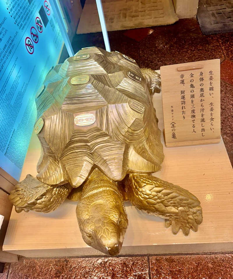 かばこ白樺🌴さんの生姜サウナ「金の亀」のサ活写真