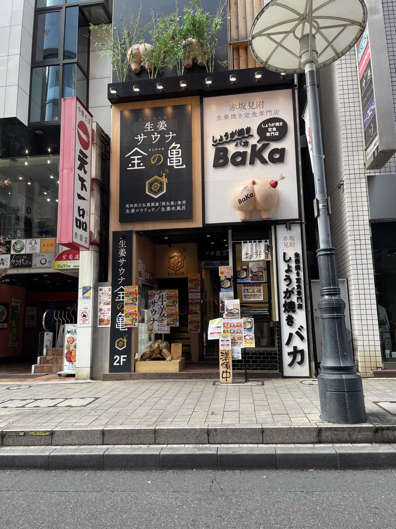 とづかえいきちさんの生姜サウナ「金の亀」のサ活写真