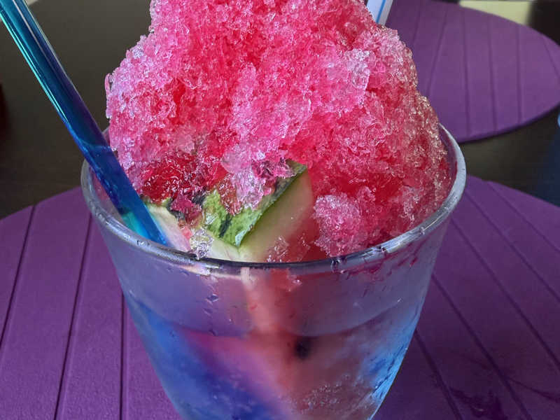 かき氷ソーダ