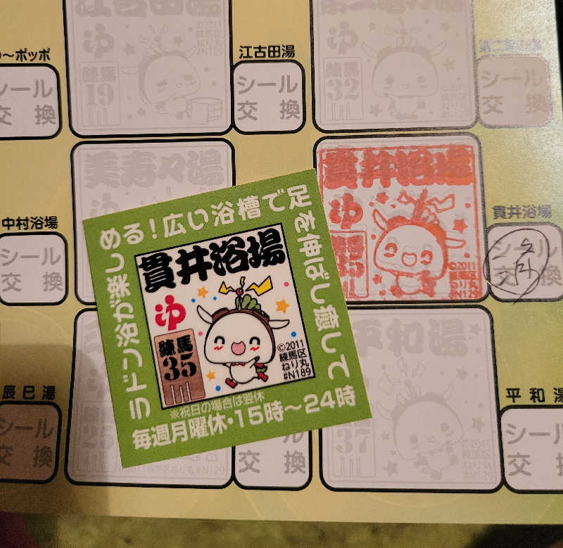 サトぬなさんの貫井浴場のサ活写真