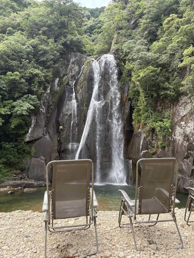 えーこちゃんさんの飛雪の滝キャンプ場のサ活写真