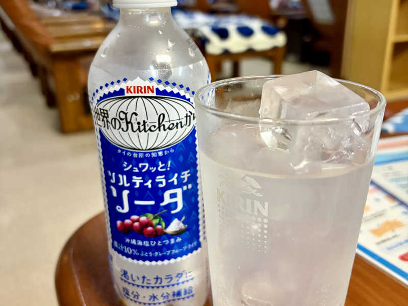 ソルティライチソーダ