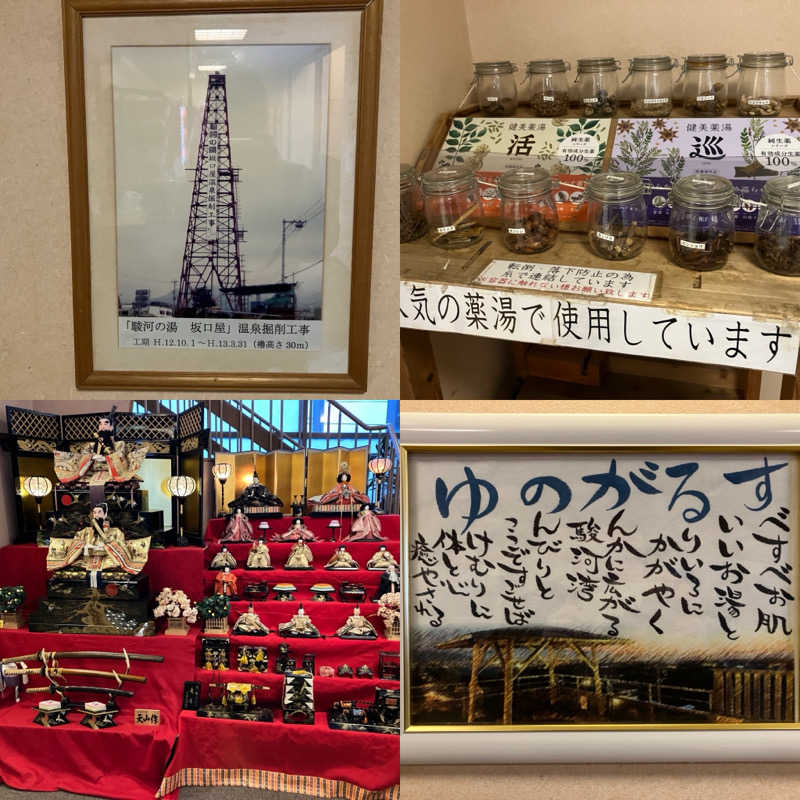つむぐさんの駿河の湯 坂口屋のサ活写真