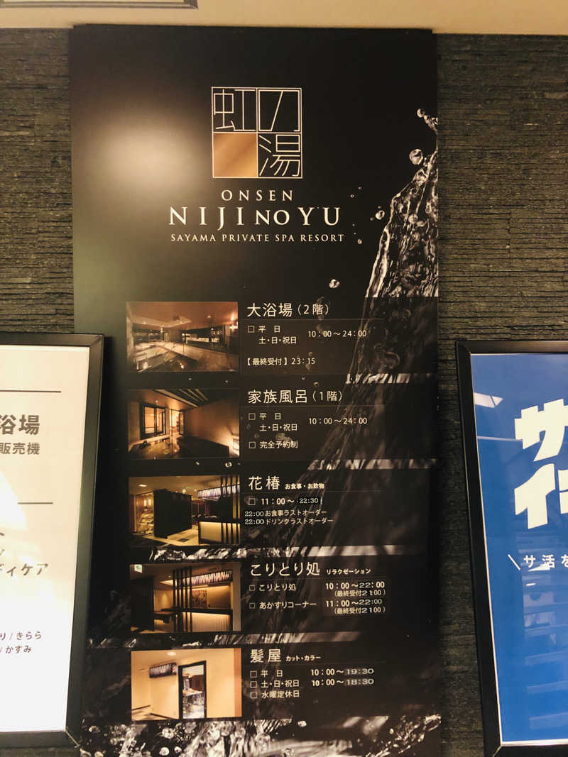 ぐるりさんの虹の湯大阪狭山店のサ活写真
