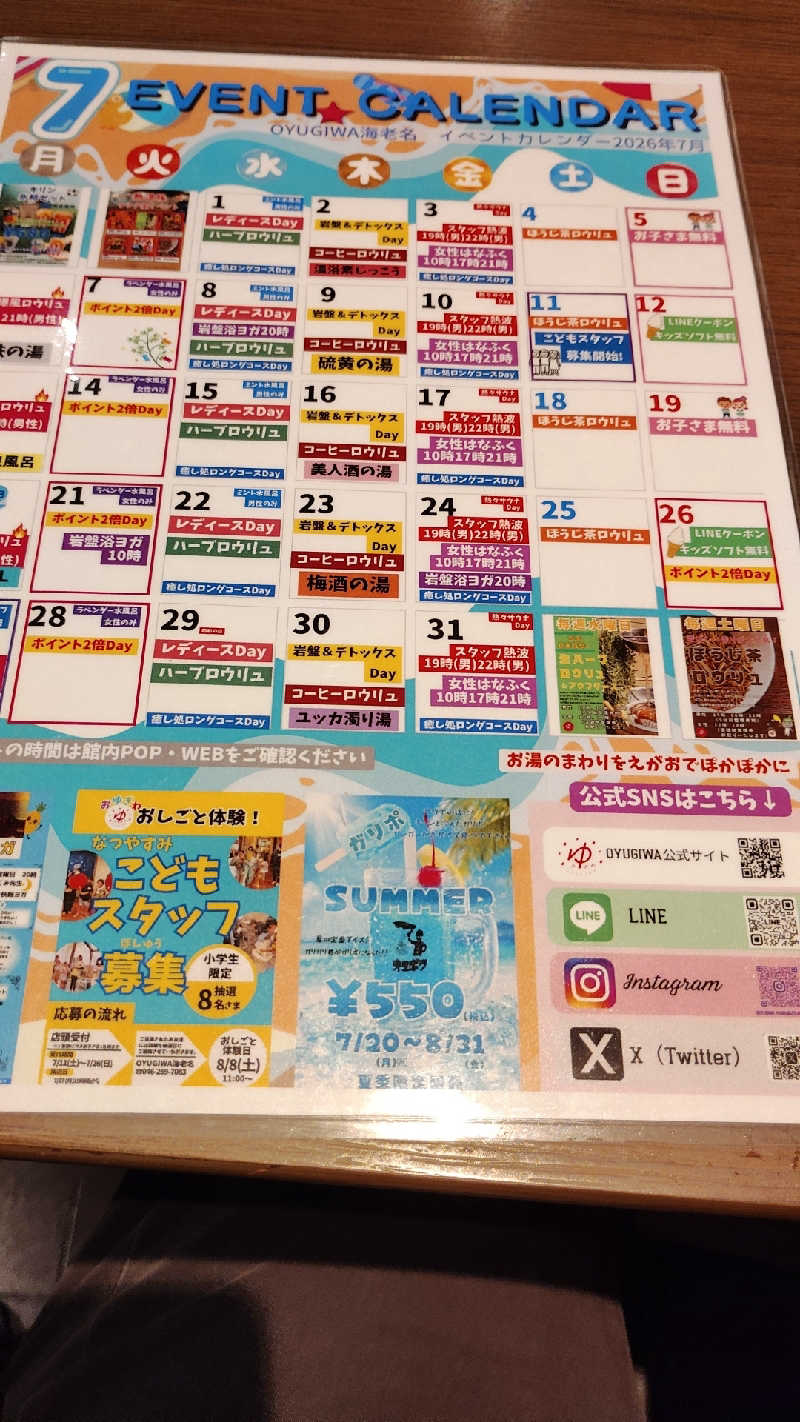 おまさんさんのOYUGIWA海老名のサ活写真